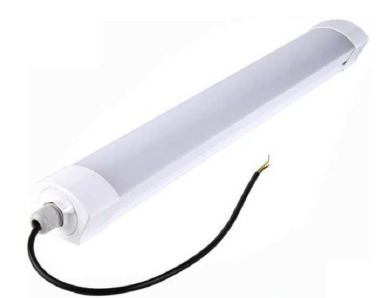ECOPOWER: Plafonnier LED étanche, 60cm, 2730lm, extensible