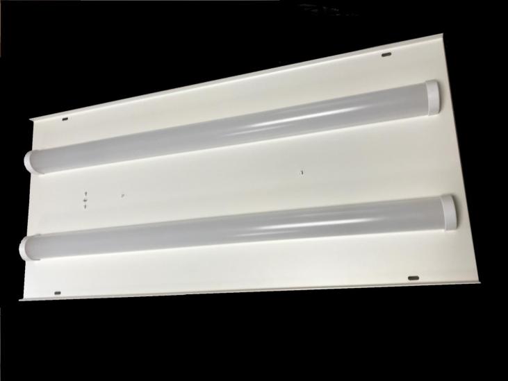 Luminaire rétrofit remplacement luminaire encastré Dagard DAGVO ou DAGBL 2 x 80w