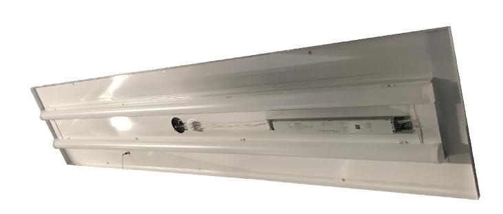Luminaire rétrofit remplacement SEAE 2 x 58 w