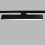 Luminaire Linear 60 cm 20W blanc ou noir pour rail 3 allumages.